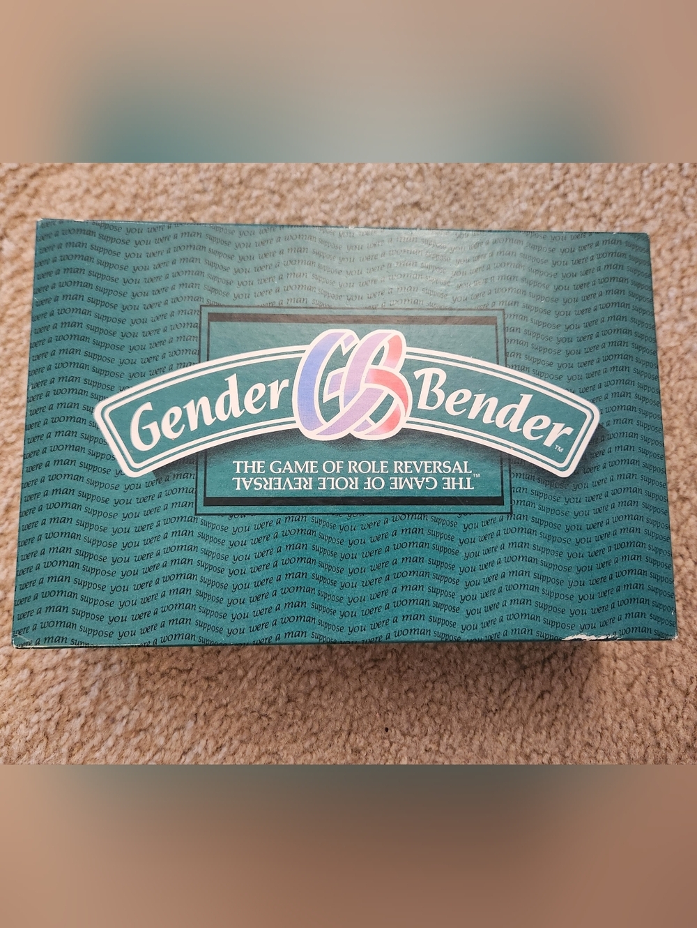 Vintage 1988 Gender Bender Board Game Role Reversal Complete‎ Set